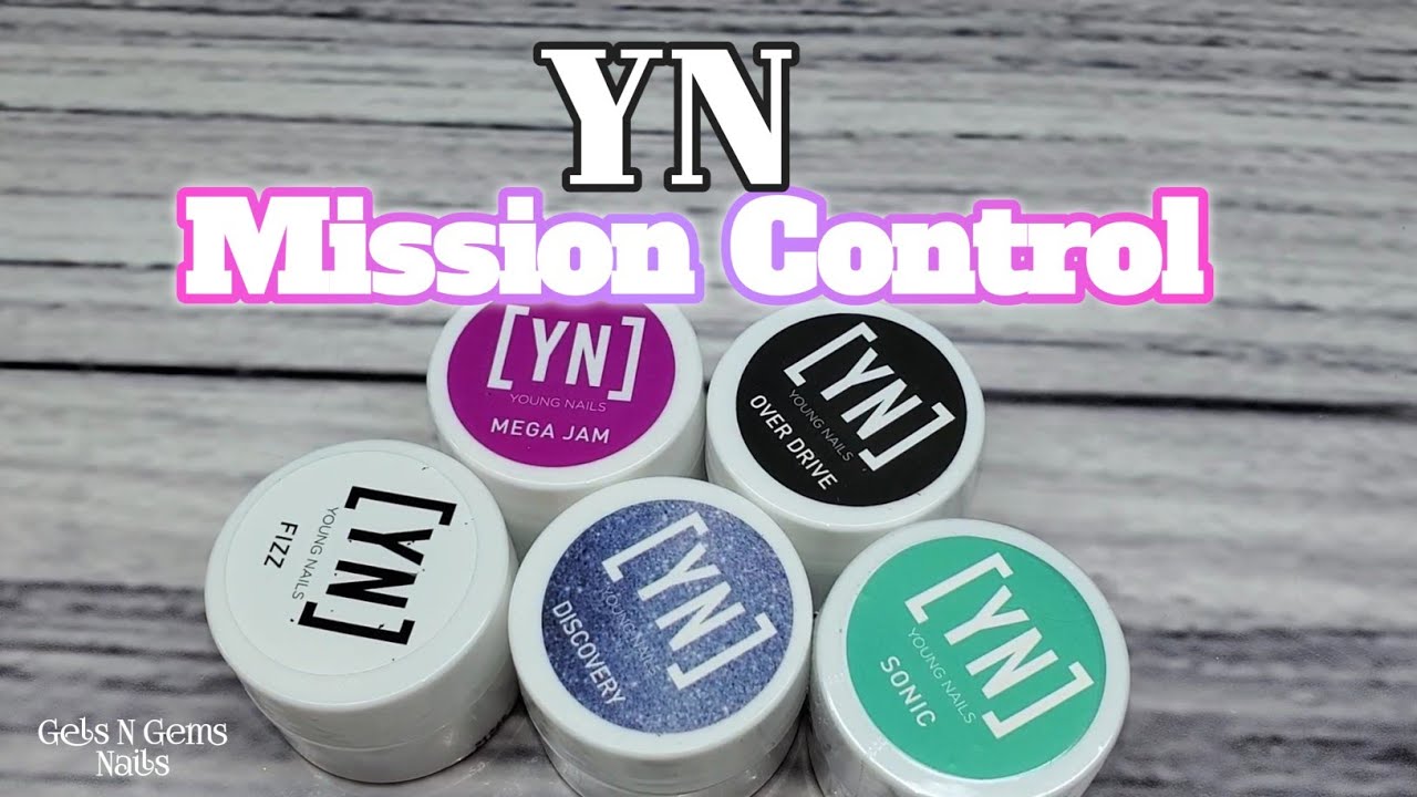 Пробуем гелевые краски Mission Control от Young Nails