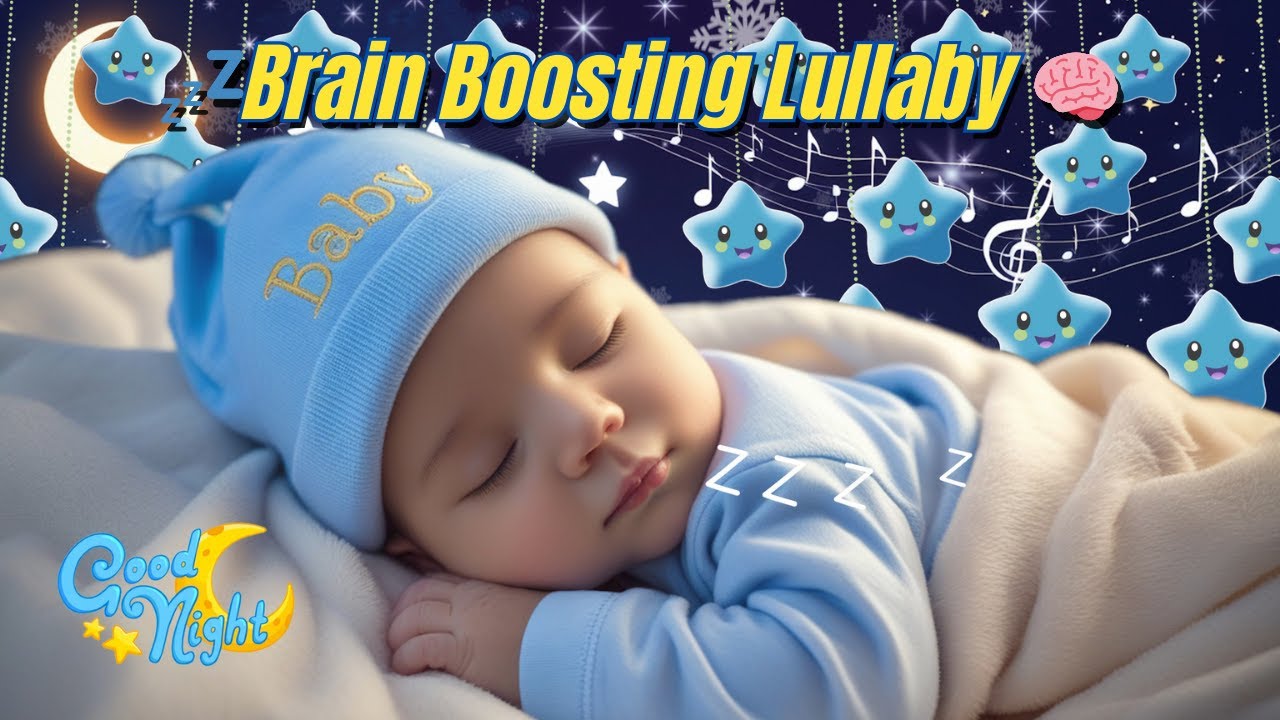 💤 Baby Sleeps Instantly with Mozart 🎵 Brain Boosting Lullaby for Smart Babies