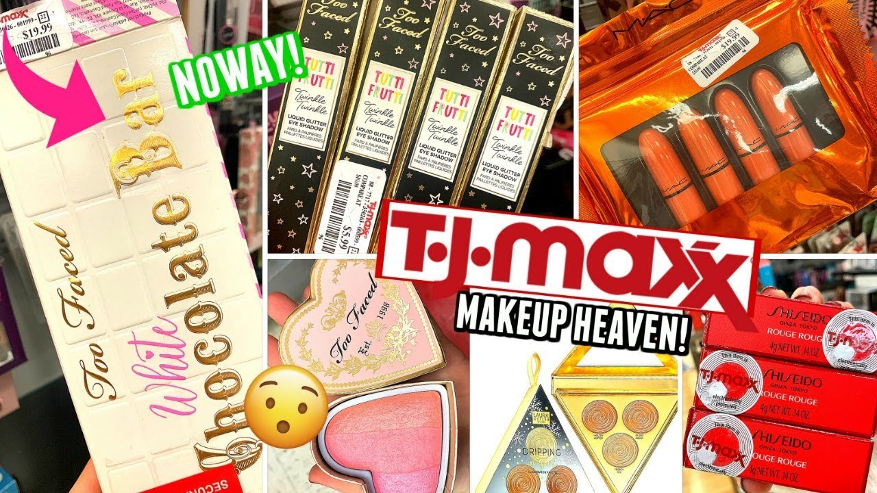 HEAVEN at TJ MAXX | Too Faced WHITE CHOCOLATE, MAC Holiday, Tutti Frutti & MORE!