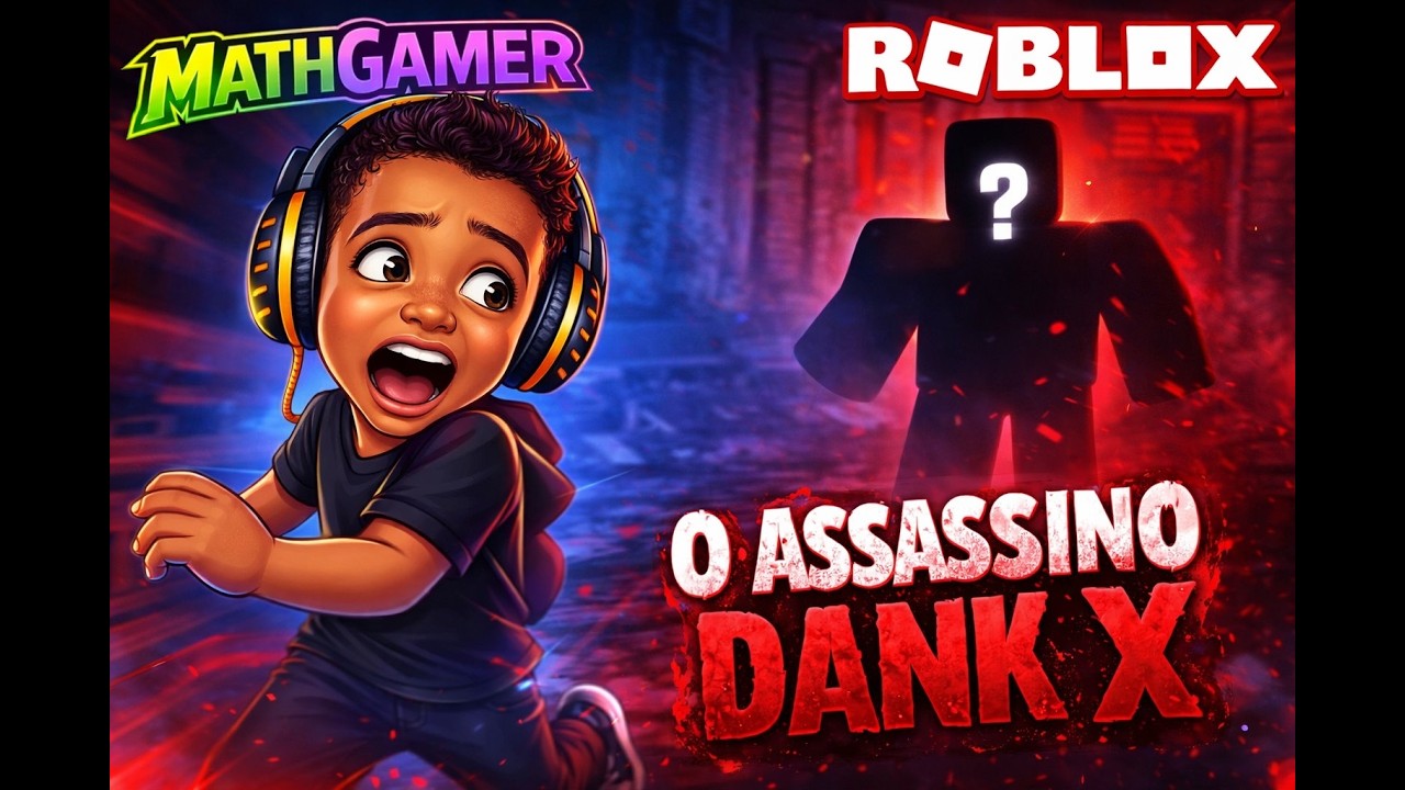 ROBLOX: O ASSASSINO DANK X TENTOU ME PEGAR! 😱🔥 | Foi Insano!