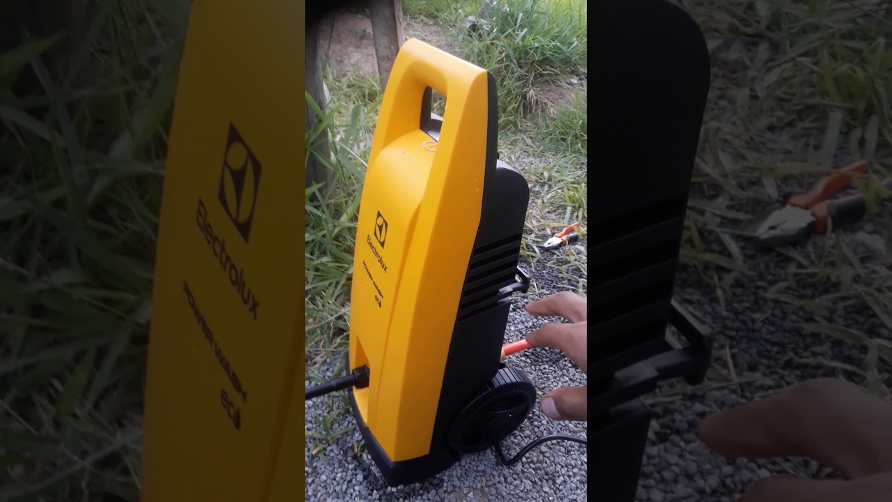 Vap Electrolux 1.800 PSI Power Wash Eco 06 - Manual de Instruções - Para Ligar - Mangueira Com Ar