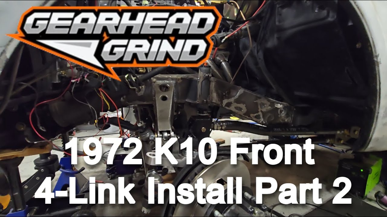1972 K10 Offroad Designs Front 4 Link Install (Part 2)