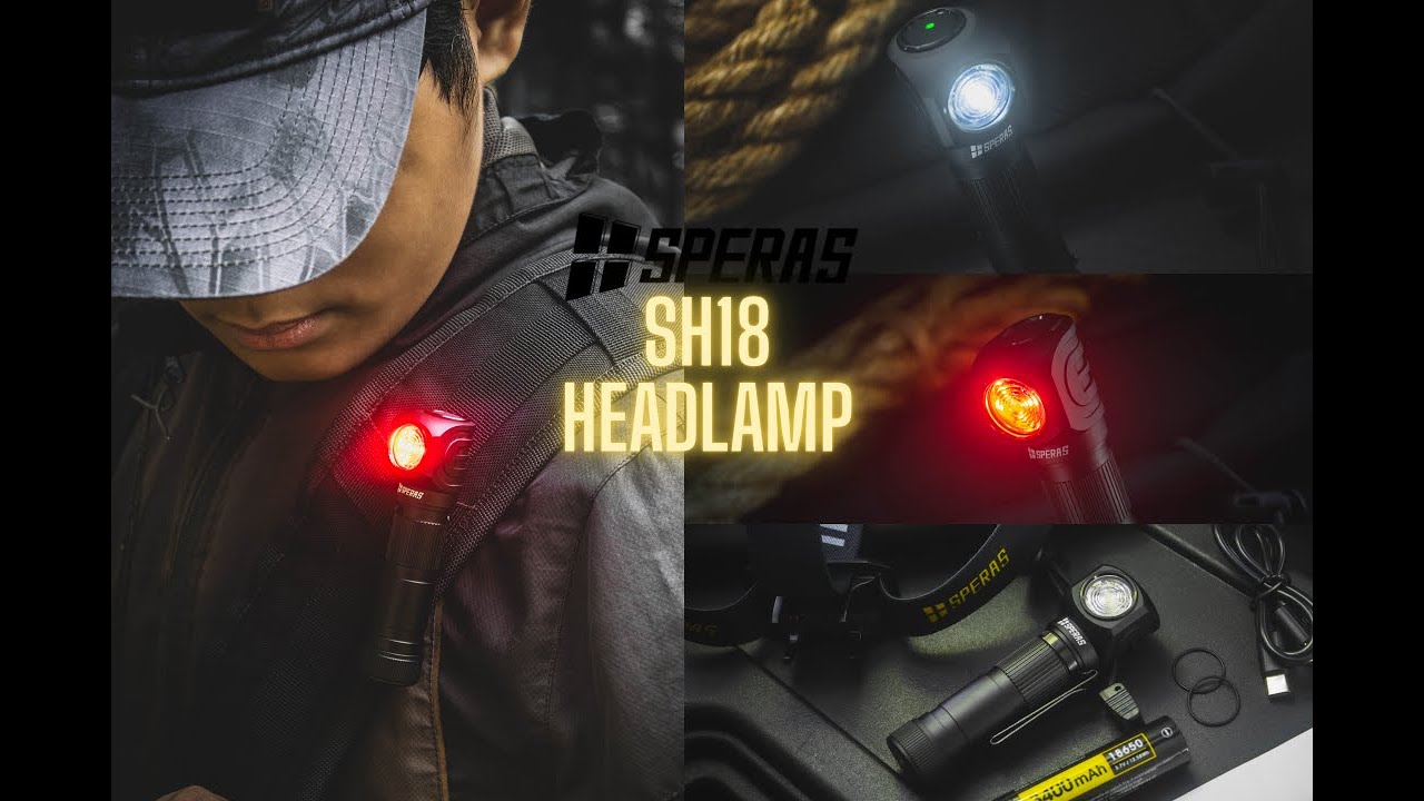 SPERAS SH18 Multi-purpose Headlamp