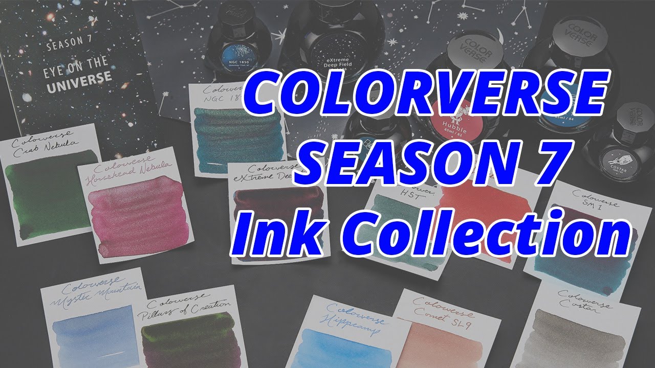 Colorverse Season 7 Deep-dive! Swabbing Inks and Talking Space!