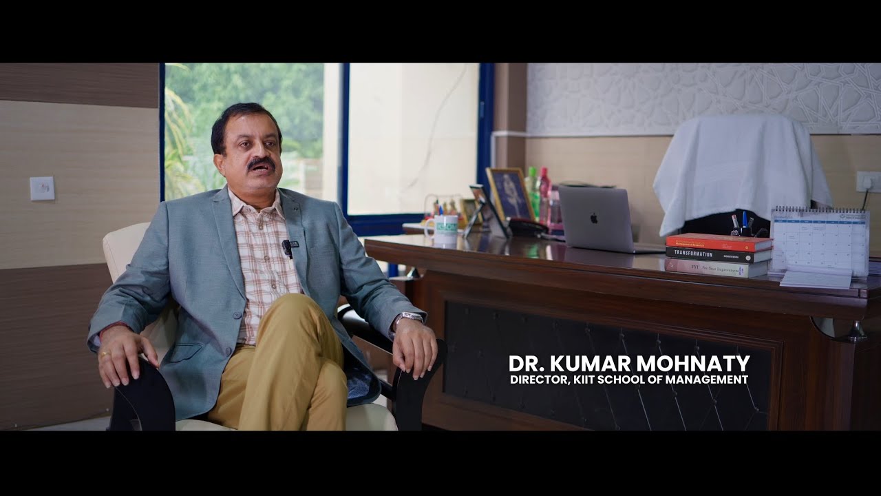 Prof. Kumar Mohanty, Director, KIIT School of Management, Bhubaneswar