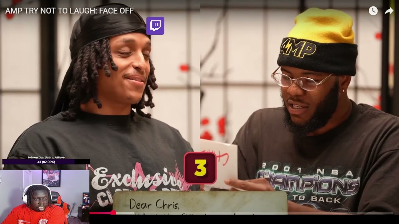 HENDY Reacts to AMP TRY NOT TO LAUGH FACE OFF