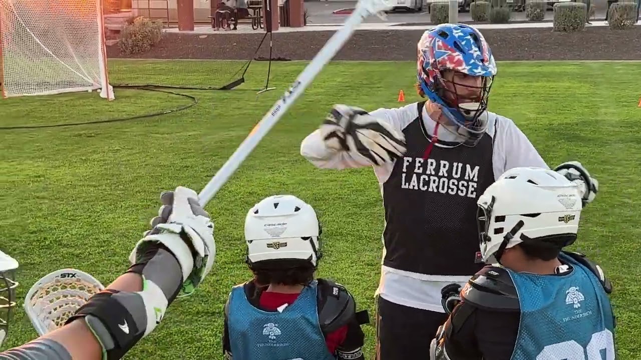 Lacrosse a Hit With Youth at Ske:g Himdag Ki: