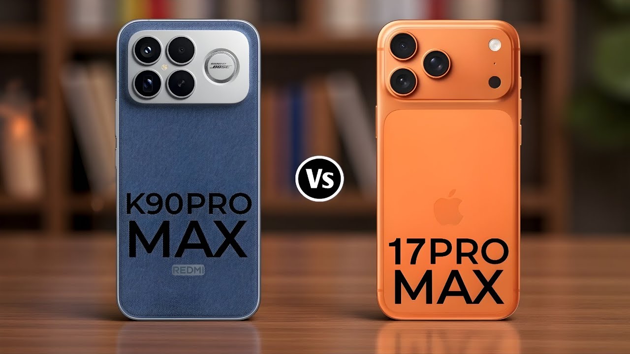 Redmi K90 Pro Max Vs iPhone 17 Pro Max
