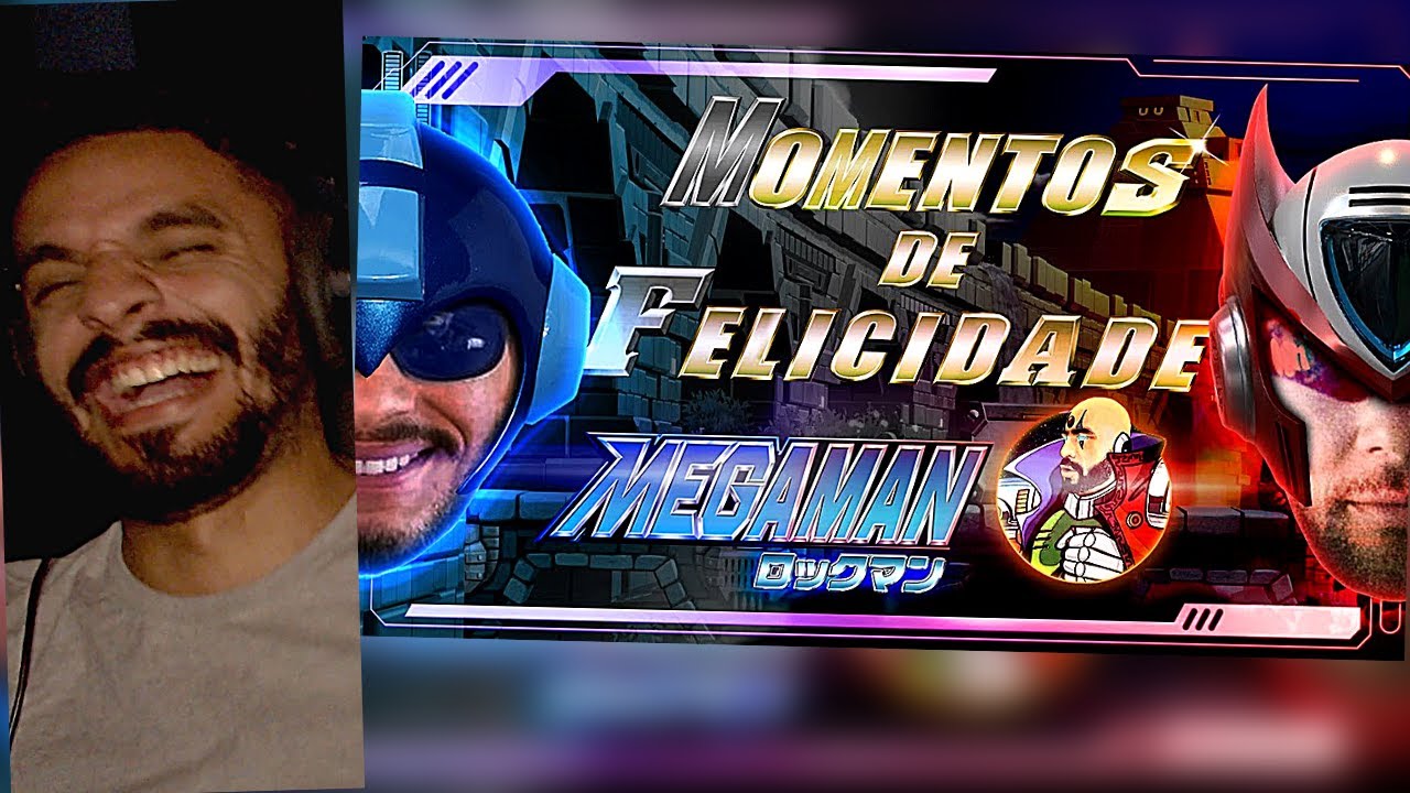 react smzinho momentos de felicidade megaman