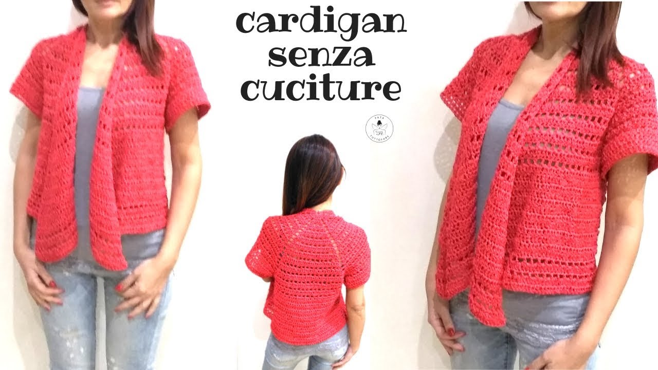 Sogna, crea, uncinetta. Inedito Cardigan 