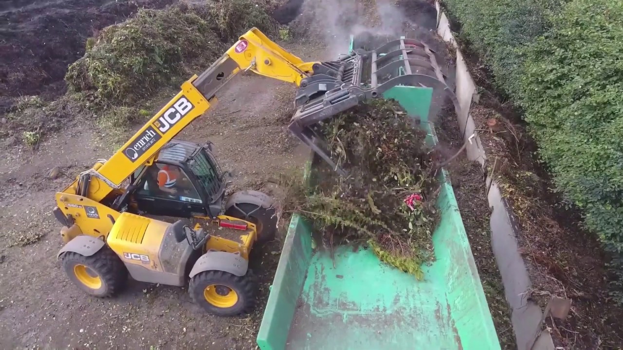 Haas Tyron 2000XL 2.0 - Shredding Green Waste / Compost