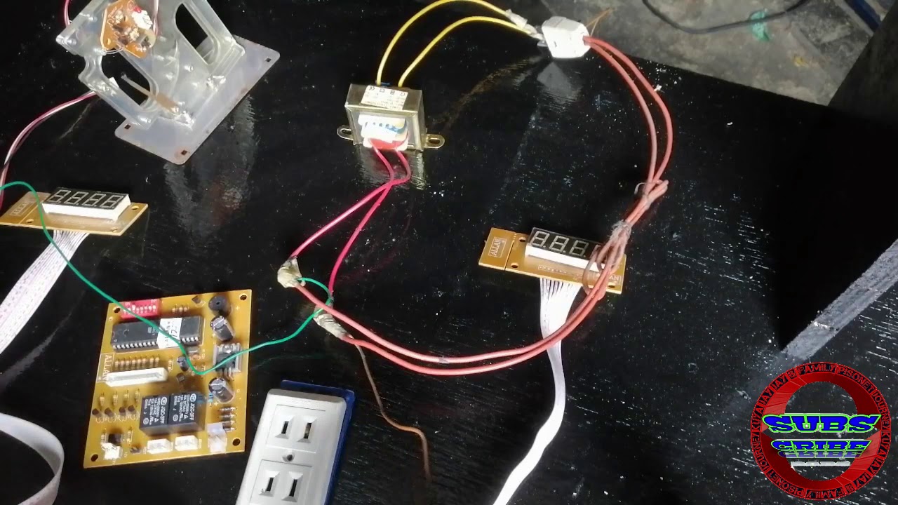TUTORIAL PISONET WIRING DIAGRAM+TIMER