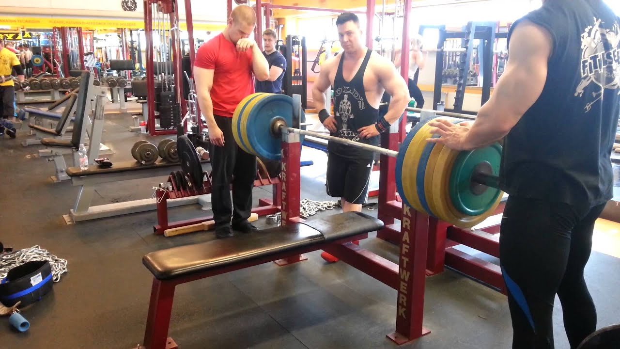 Allan Jokinen 240kg penkki