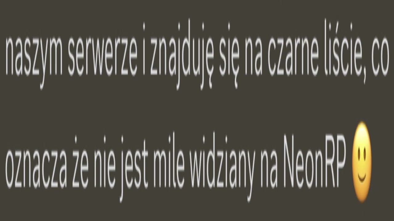 nic sie tu nie zmienilo | NeonRP