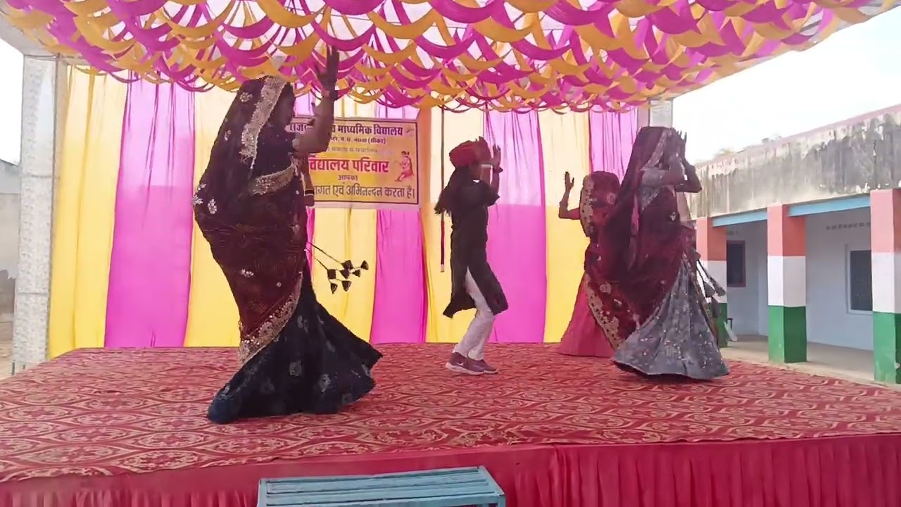 कण कण सूं गूंजे राजस्थान पर नृत्य @ विद्यालय कार्यक्रम 