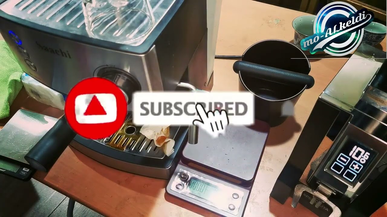 الة اسبريسو ساتشي بعد التعديل