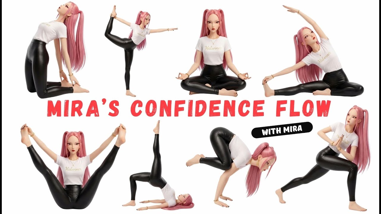 Mira's Yoga Poses for Kids | Flexibility, Focus & Calmness | Rainbow Yoga