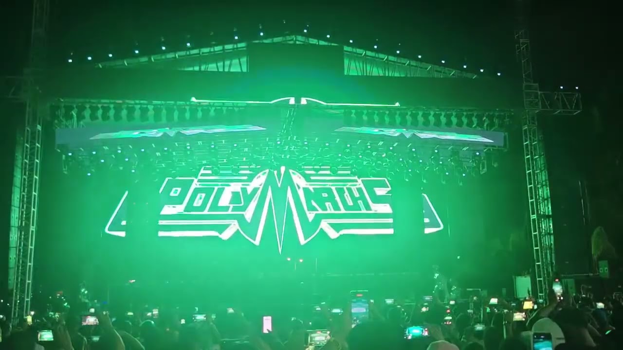 Intro del Faraónico PolyMarchs en Playa Tamarindo, Acapulco México