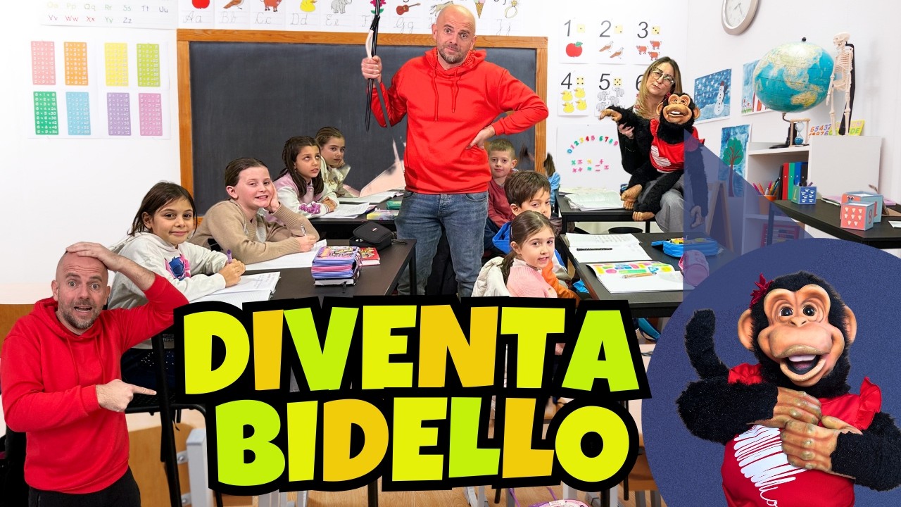 DIVENTO BIDELLO PER 24 ORE NELLA SCUOLA DI ISOTTA E ALESSANDRO NELLA VITA REALE. CHE DISASTRO!!!