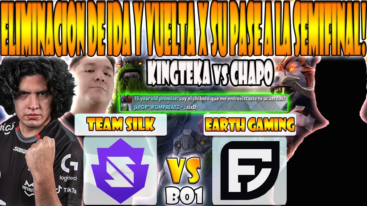 TEAM SILK vs EARTH GAMING [BO1] KINGTEKA, LEOSTYLE, KIRI VS CHAPO-DREAMLEAGUE SEASON 28: SA - DOTA 2