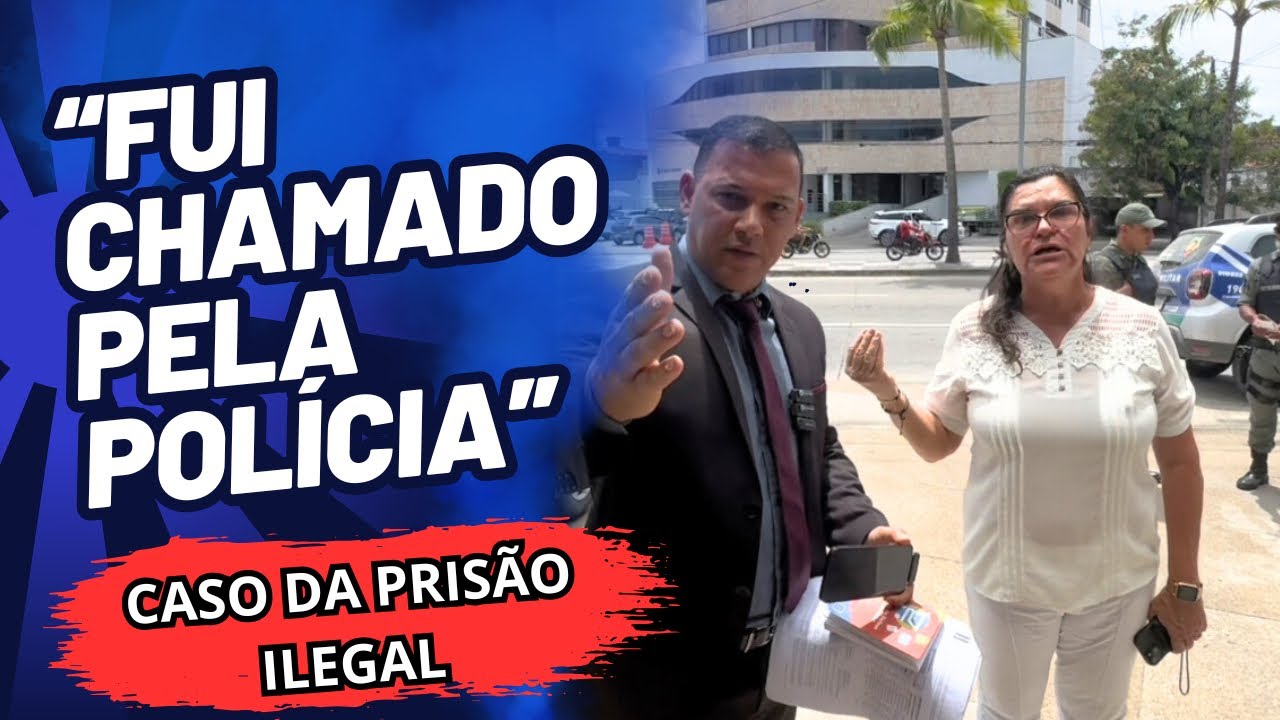 IDOSO DE 72 ANOS PRESO ILEGALMENTE, POLÍCIAIS NA MIRA DA JUSTIÇA.