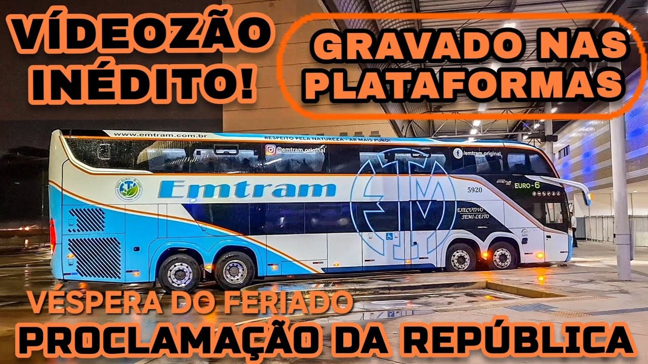 Novidades da Noite! Ônibus Bonitos e Gigantes na Rodoviária de Betim #02