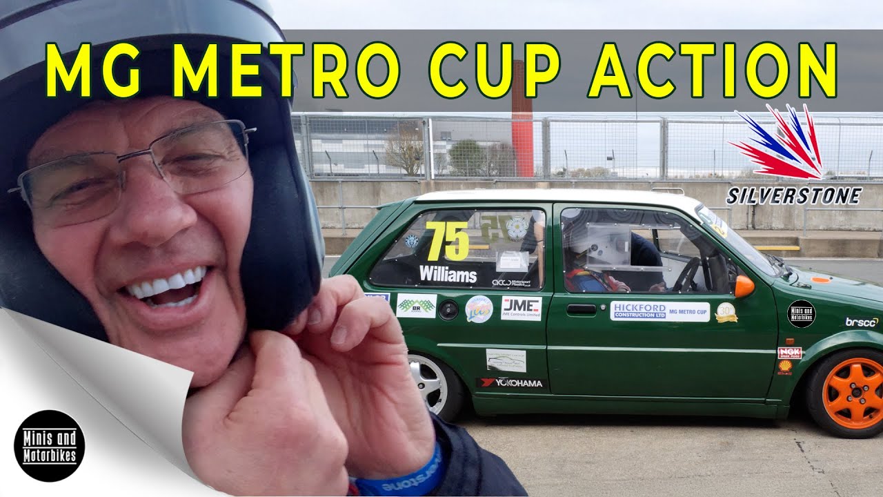 We visit the Driven by Racing Event, MG Metro Cup at Silverstone.