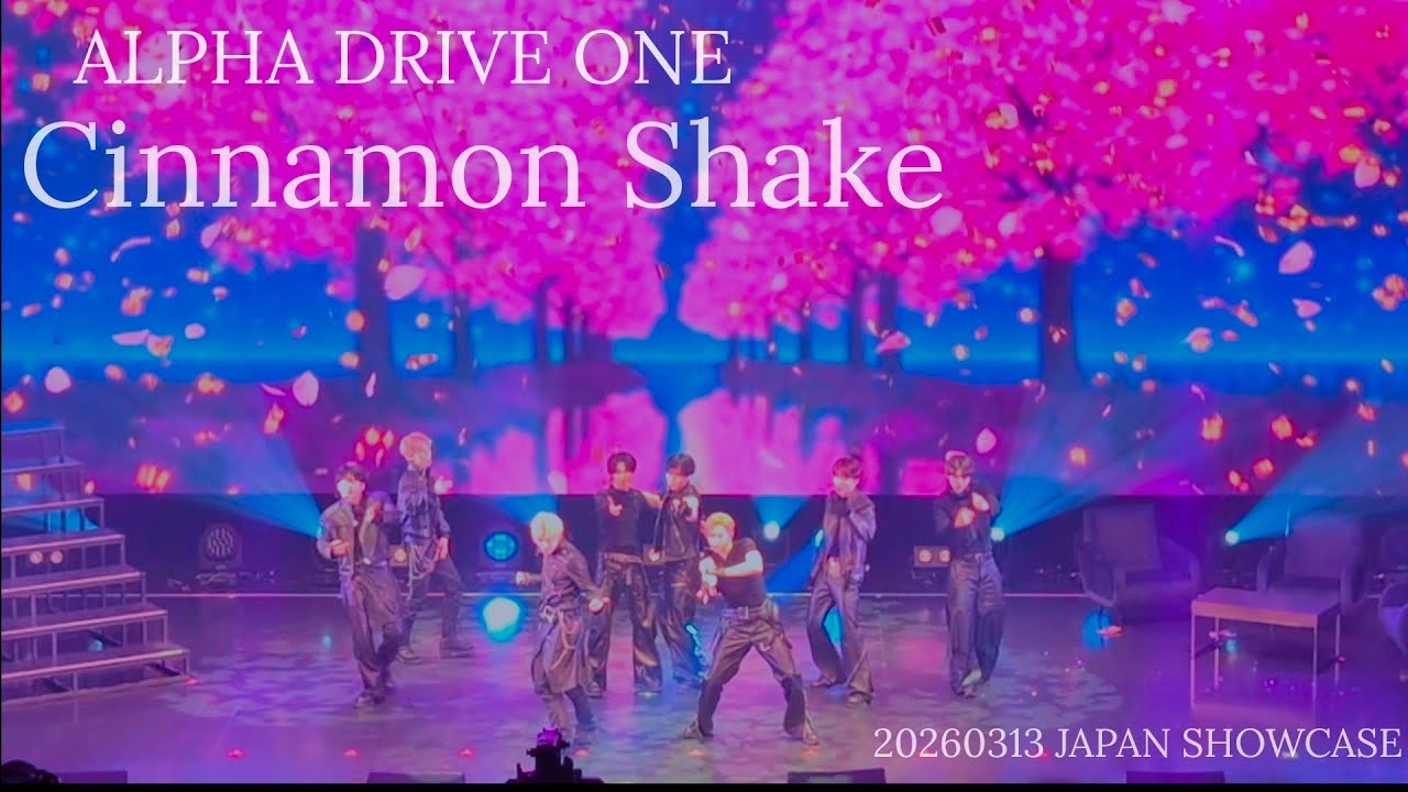 260313 JAPAN SHOWCASE ALPHADRIVEONE-Cinnamon Shake fullcam