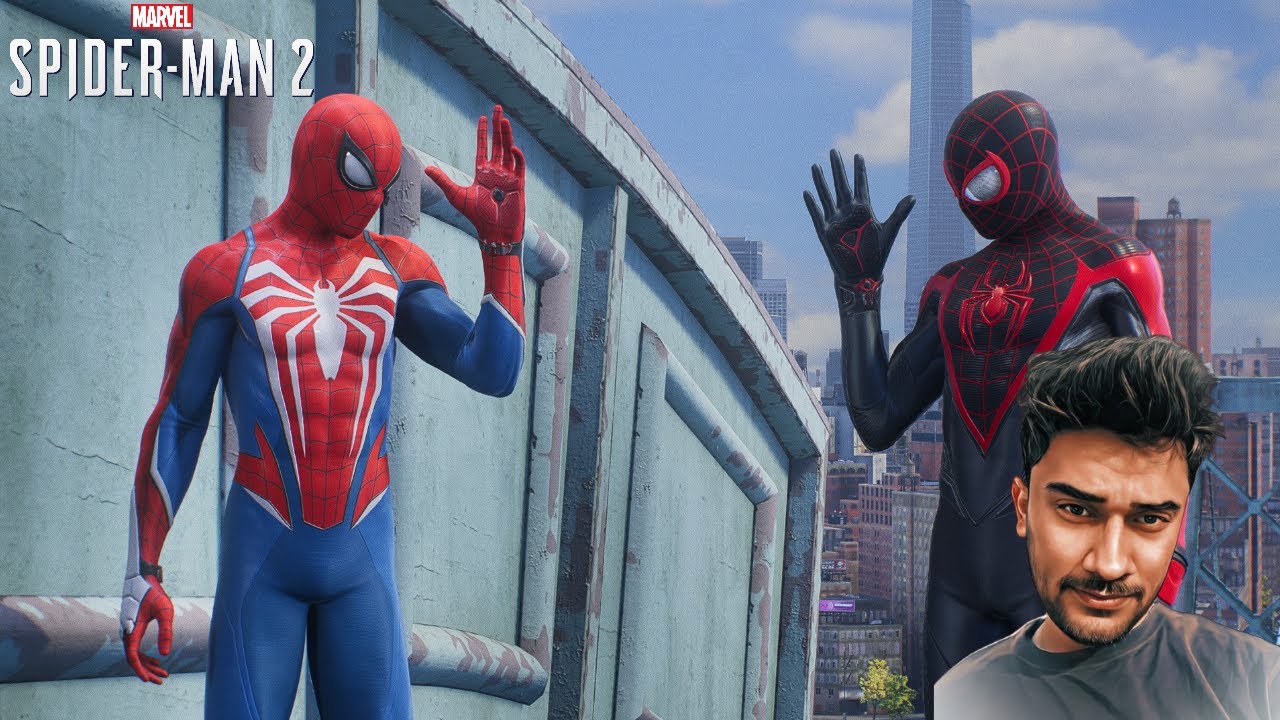 Spider-Man 2 Live | Peter and Miles Stopping Crime in the City