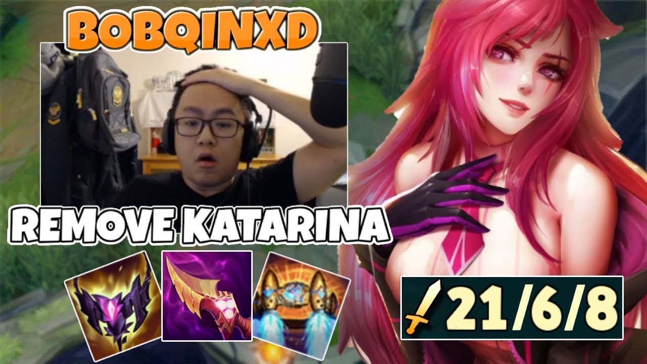 RANK 1 KATARINA VS BOBQINXD LEBLANC & 15-YEAR-OLD CHALLENGER JG PRODIGY GRYFFINN