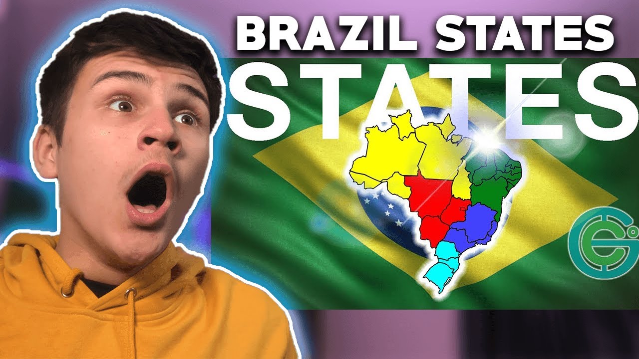 Brazil - The States Explained ! | 🇬🇧UK Reaction