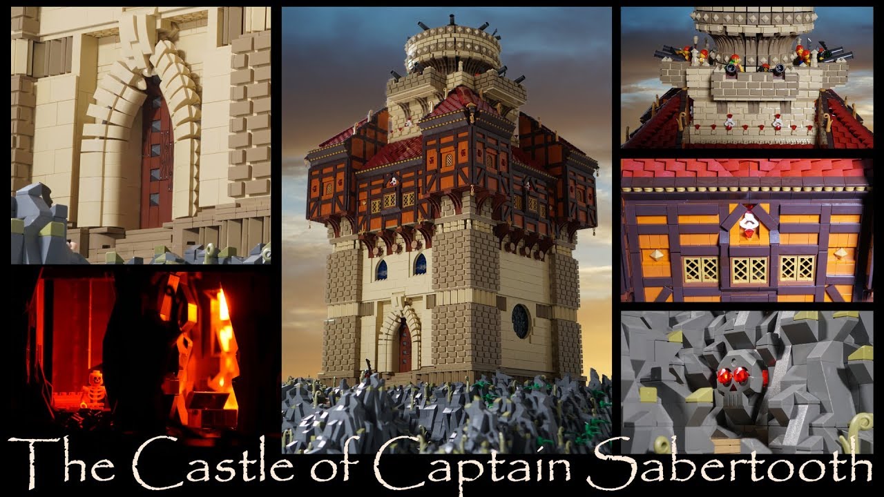 The LEGO Castle of Captain Sabertooth 4K UHD