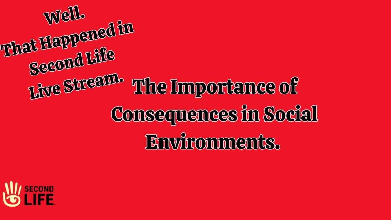 Well, That Happened in Second Life  When Self-Interest Disrupts Group Space
