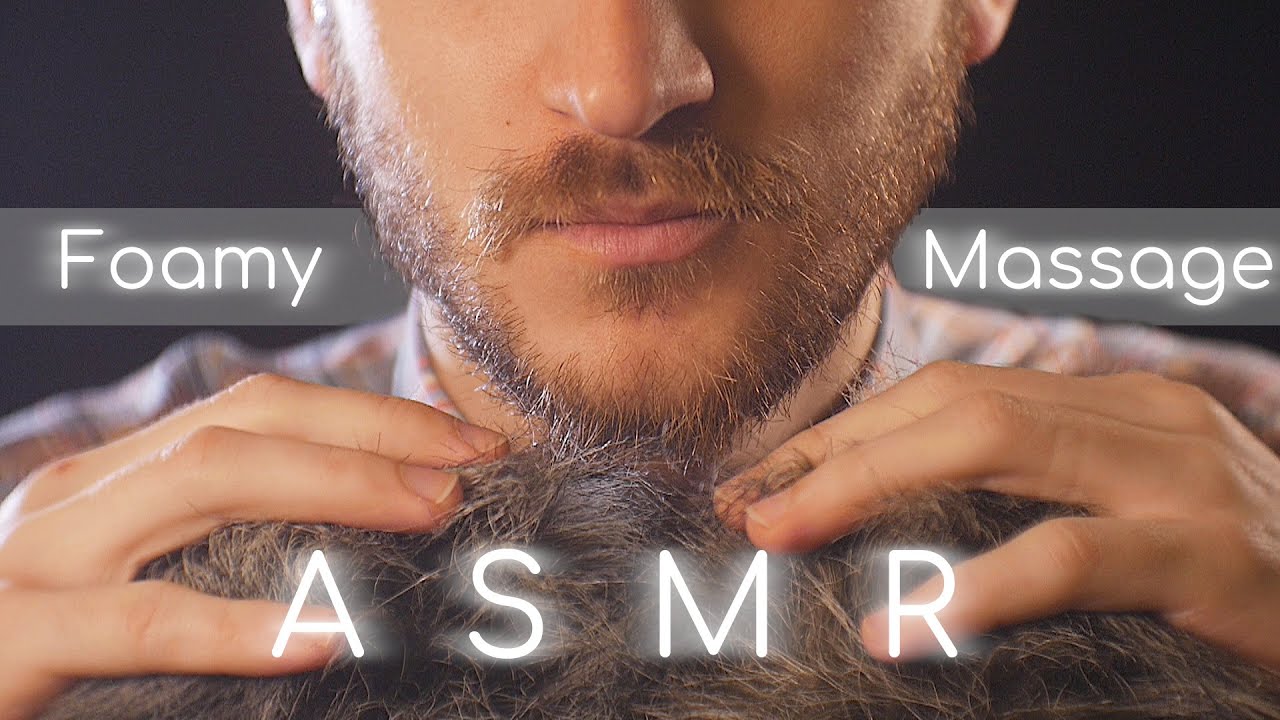 ASMR Foamy Wet Ear to Ear Massage - no talking , all sleeping -