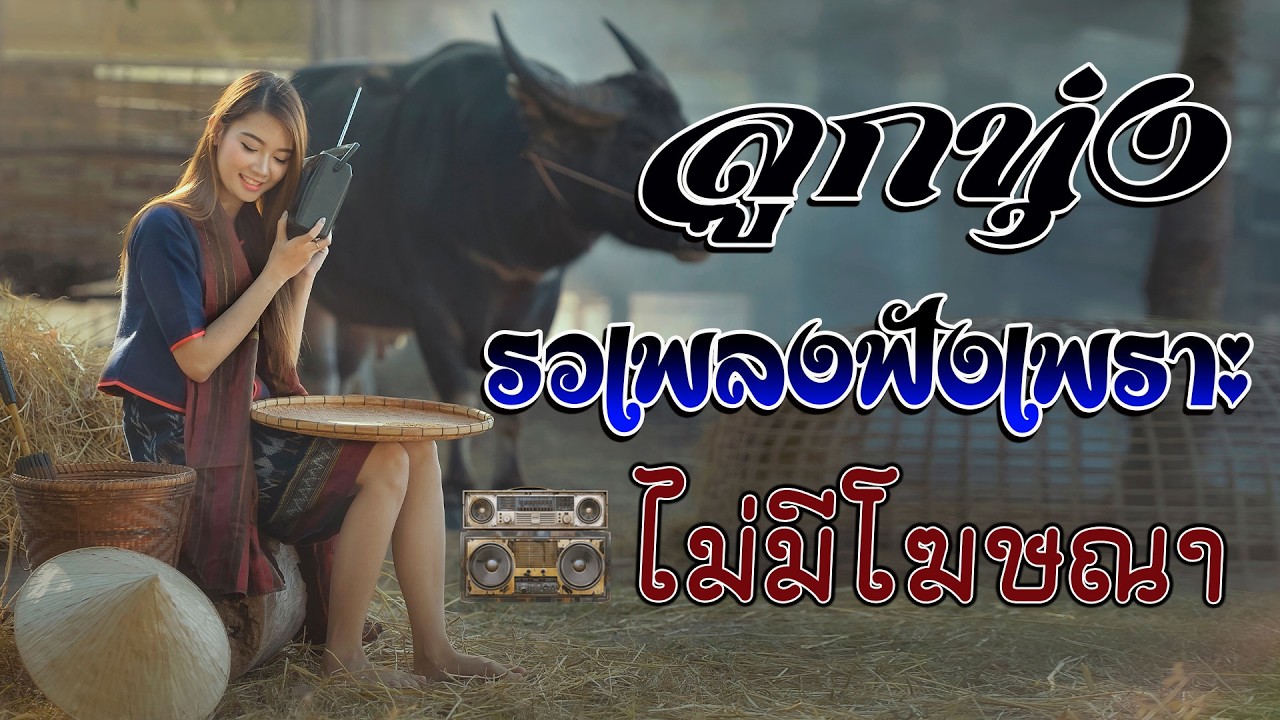 เพลงยาวๆ ลูกทุ่งเพลงหวาน ฟังต่อเนื่องไม่มีโฆษณา #ฟังแบบต่อเนื่อง #ไม่มีโฆษณา
