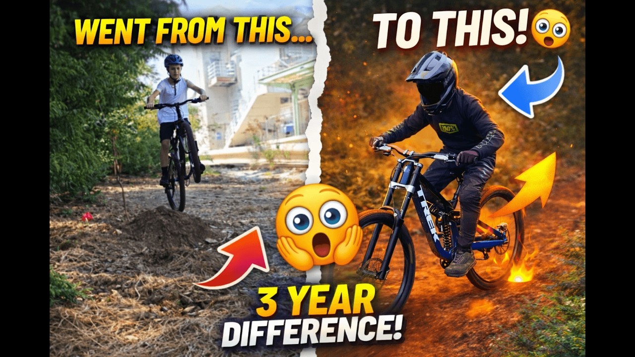 3 Years of MTB Progression… From Crashes to Big Sends 🚵‍♂️🔥