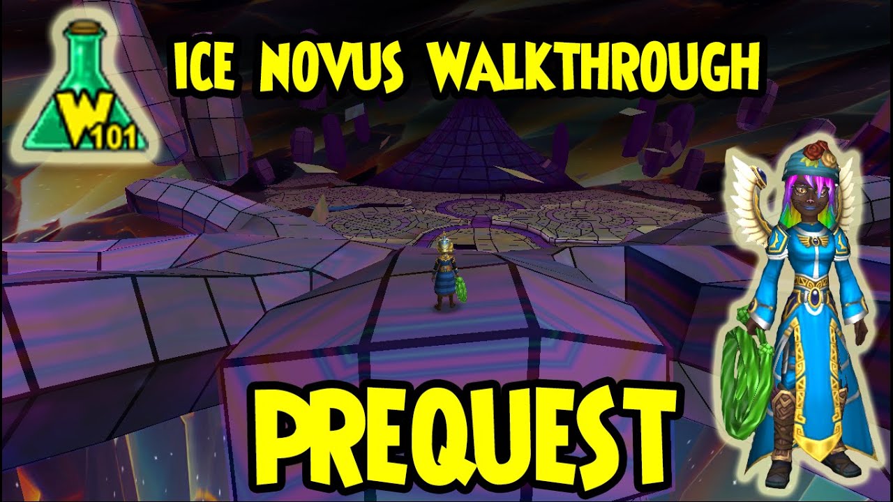 Wizard101: 🚧TEST REALM🚧ICE NOVUS WALKTHROUGH - PRE-QUEST