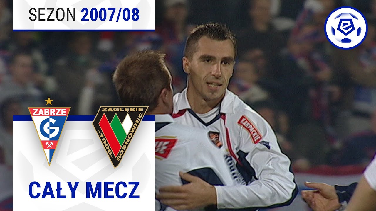 (2/2) Górnik Zabrze – Zagłębie Sosnowiec | CAŁY MECZ | Ekstraklasa 2007/08 | 10. Kolejka