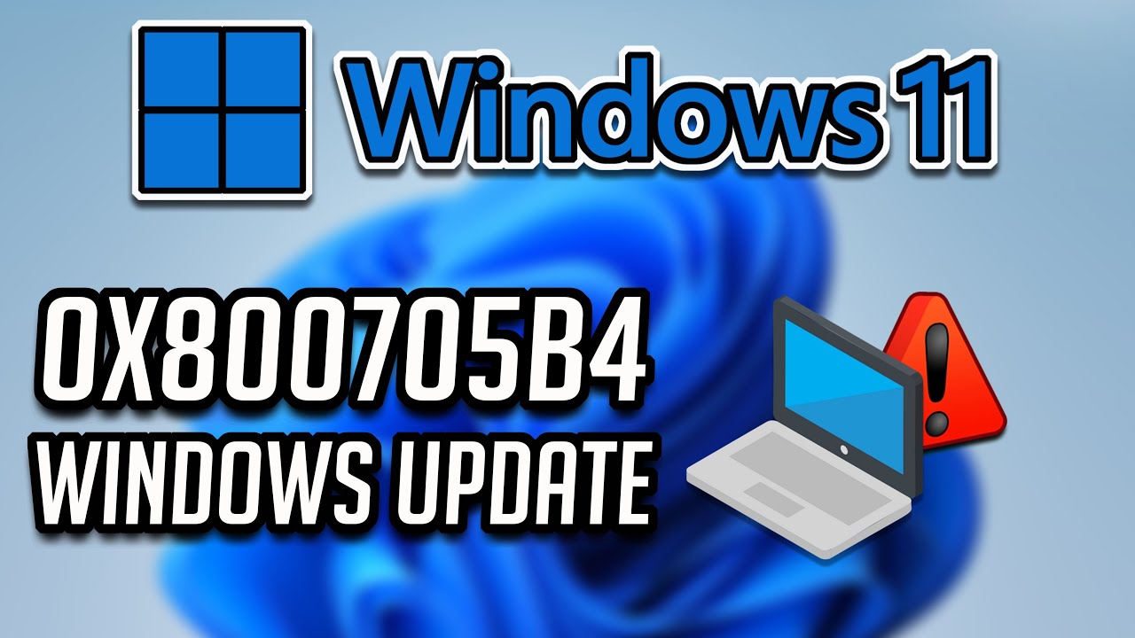 Error de Actualizaci&oacute;n Windows Update 0x800705b4 en Windows 11/10 - Solucion
