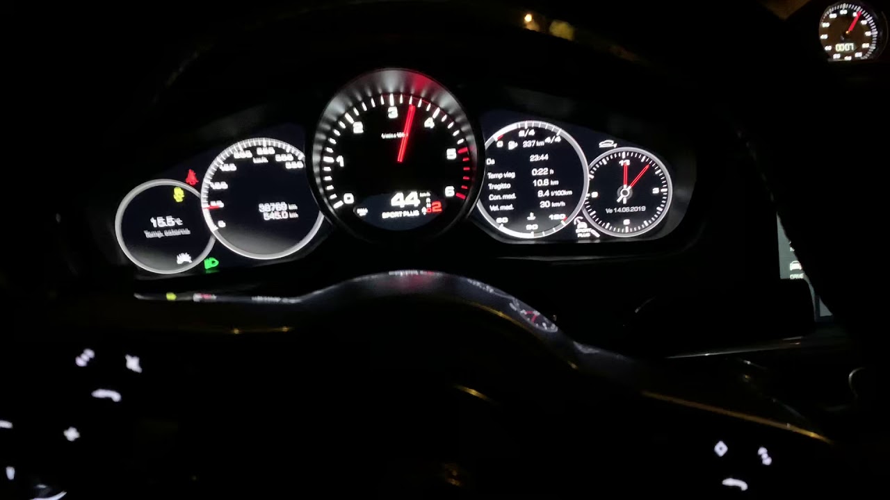Panamera 4s Diesel v-max acceleration 0-297 limited