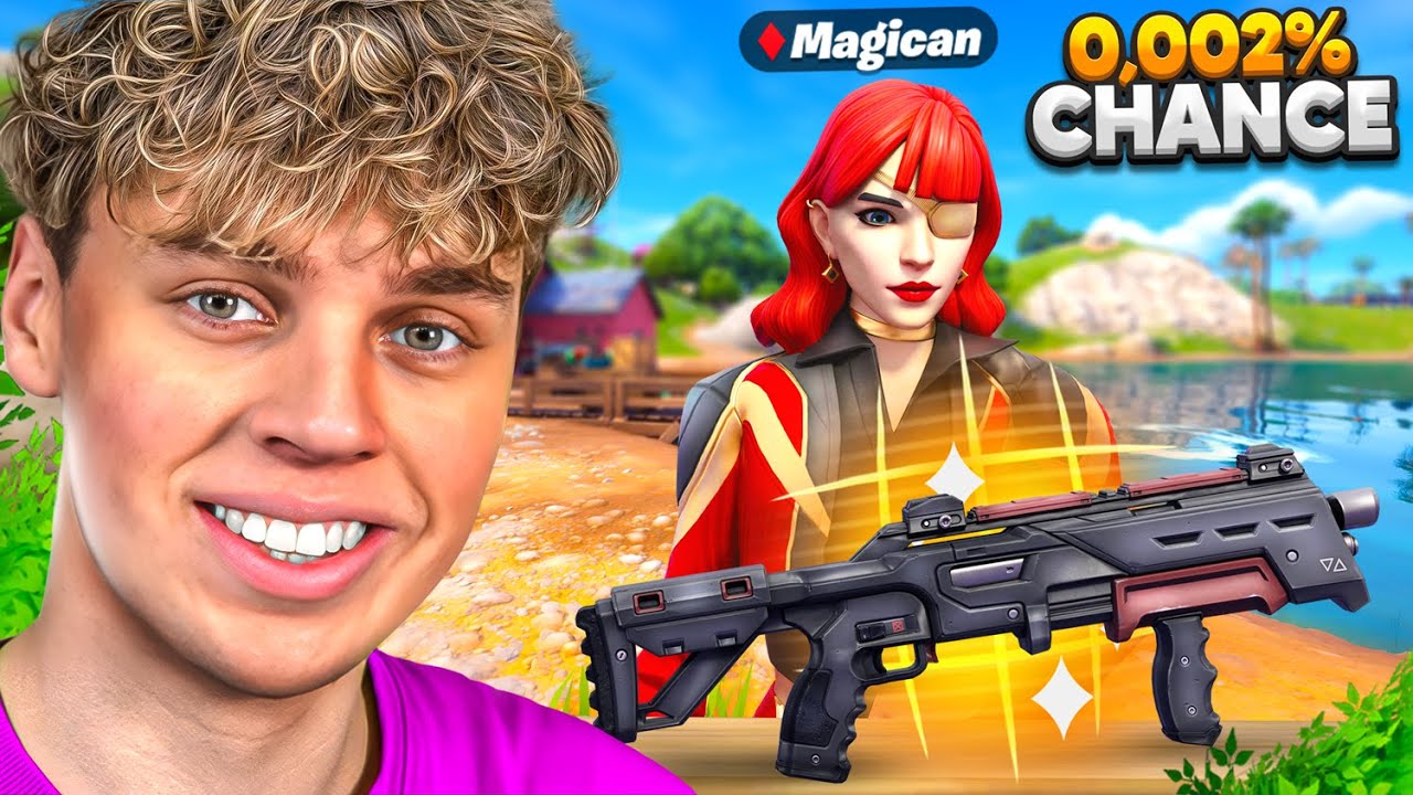 DIE NEUE 0.002% SELTENE WAFFE in FORTNITE!