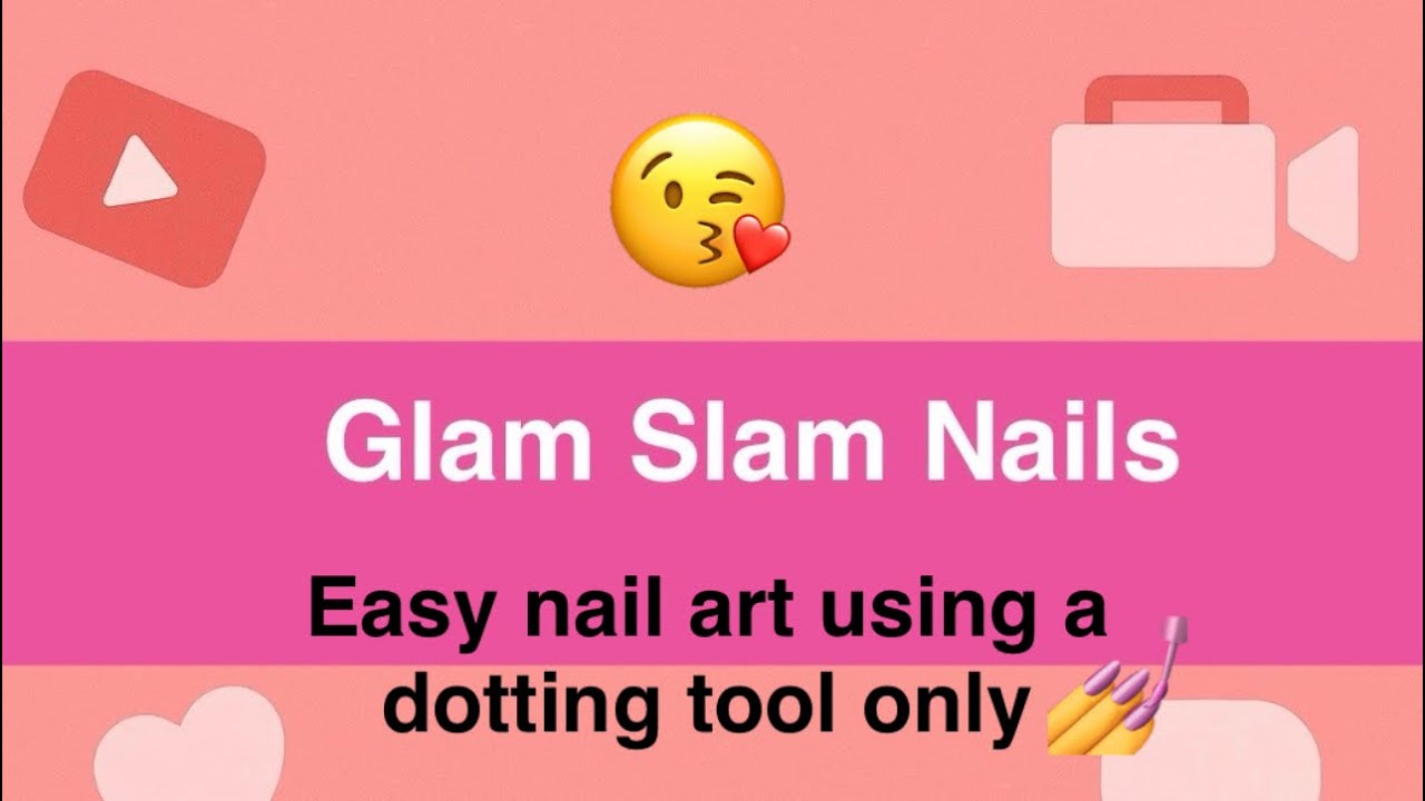 Easy nail art anyone can do, by using one tool. #nailtutorial #nailart