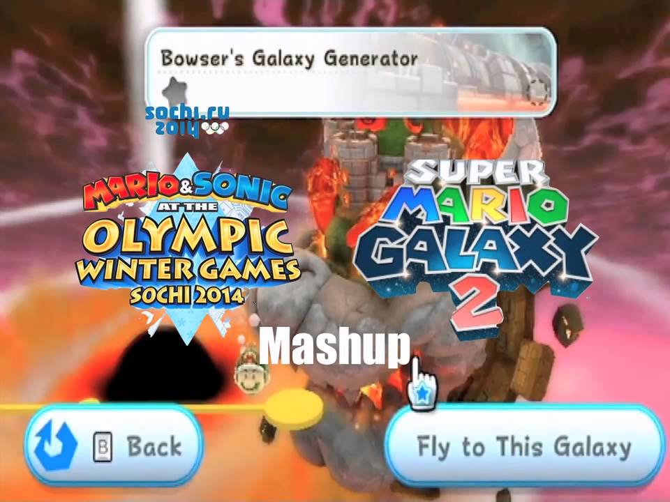 Bowser's Galaxy Generator Mashup (Super Mario Galaxy 2/Mario and Sonic 2014)