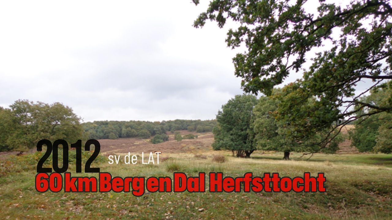 Memorabele wandelvereniging en wandeltocht. (Action video no stabilization)