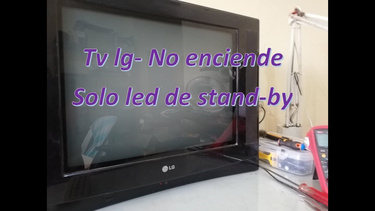 Tv lg  no enciende, solo led de stand by...-Diagnostico y reparación