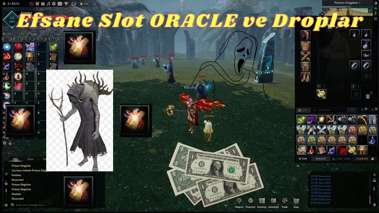 Rise Online 1 Saat Oracle + Gorgon Farm..Sıfırdan para harcamadan char diziyoruz..