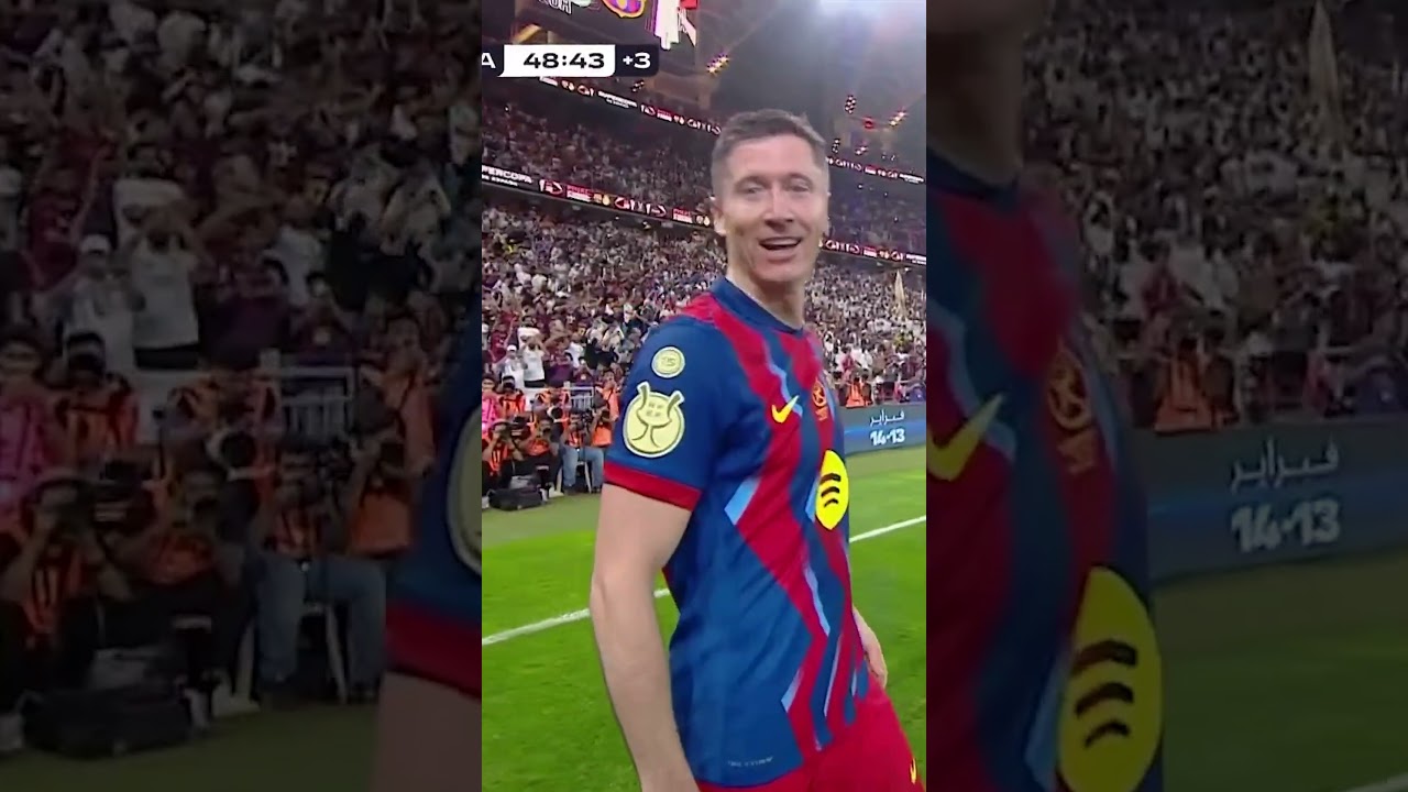 GOOOL ROBERTA LEWANDOWSKIEGO W EL CLASICO