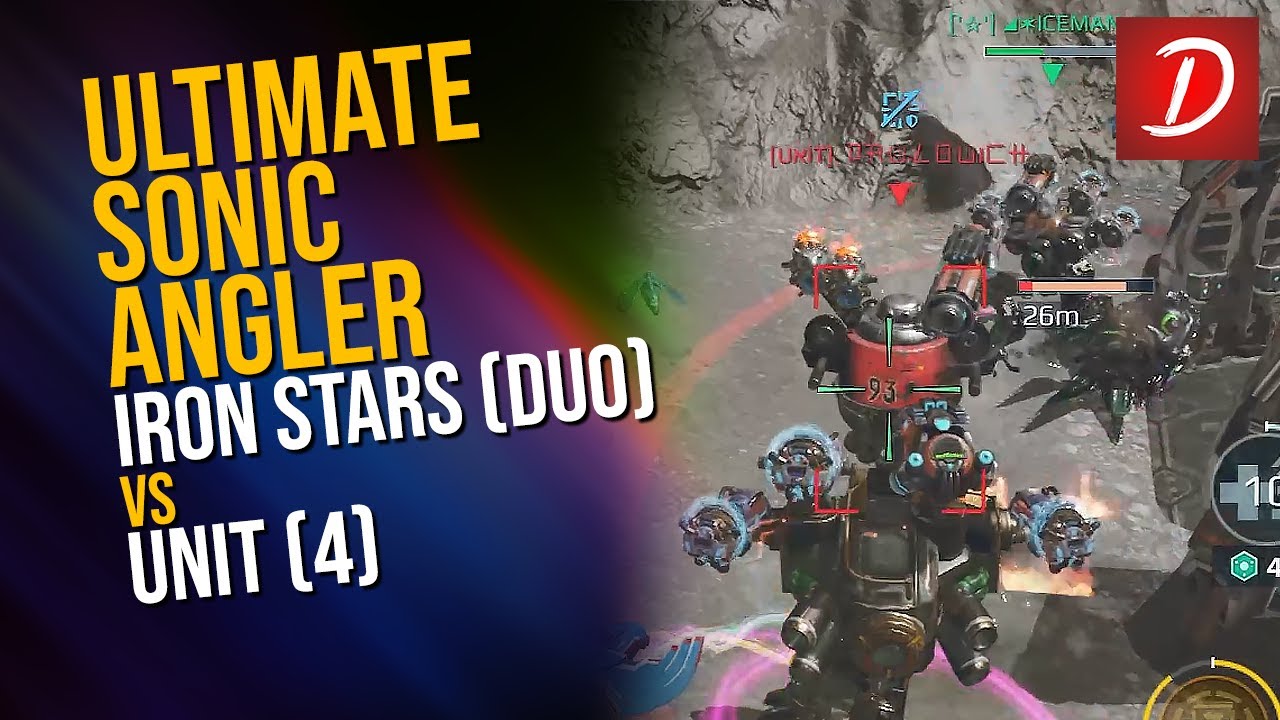 🔥 Iron Stars (Duo) vs Unit Clan (4) : Duo with Iceman @IronStarsClan  : War Robots WR