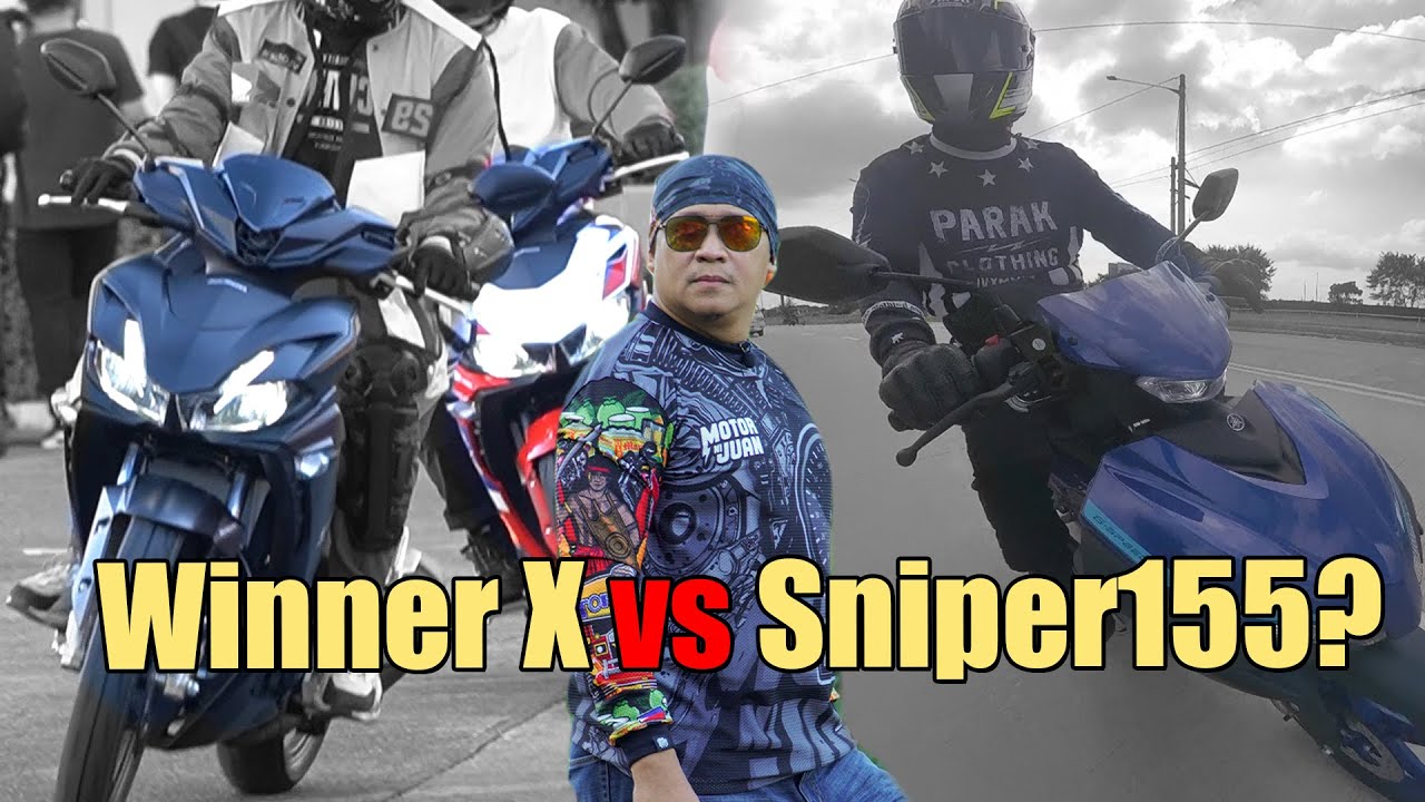 Honda Winner X vs Yamaha Sniper 155 | Battle of the Underbone