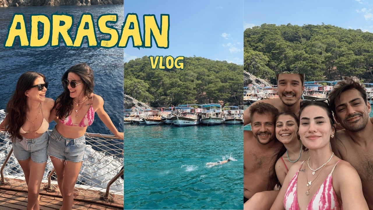 Adrasan Tekne Turu Vlog I Olimpik Atlamalar ile I Suluada